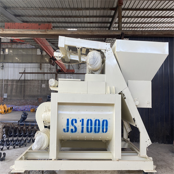JS1000双卧轴强制式搅拌机